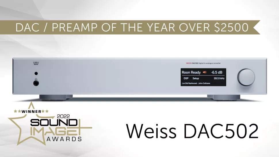 NEW AWARD FOR DAC502 - Weiss Engineering - Pro Audio & High-End Hi-Fi